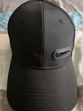 MVMT Black Logo Patch Baseball Cap